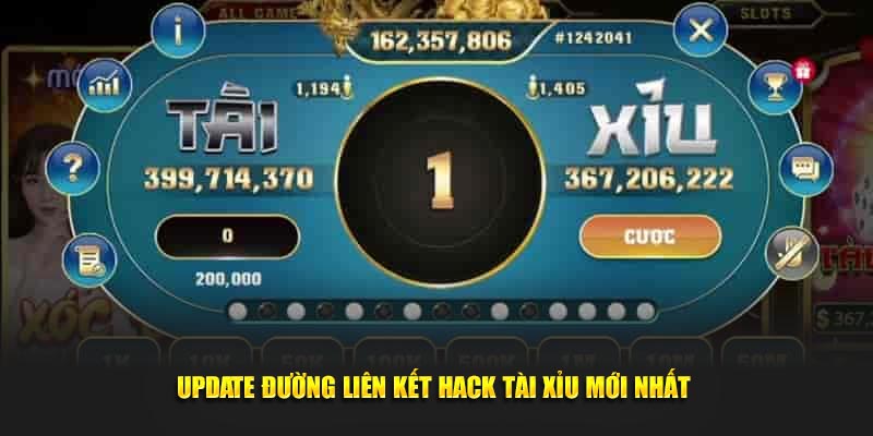 Update đường liên kết hack tài xỉu mới nhất